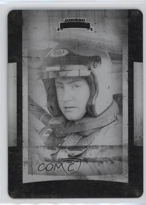 2012 Press Pass Legends Printing Plate Black Front 1/1 Ken Schrader #33 k4s - Image 1 of 3