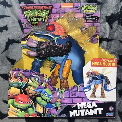 Figura de acción Teenage Mutant Ninja Turtles Mutant Mayhem 10" Giant Megamutant  Foto 1 de 2