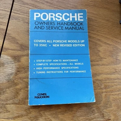  MANUAL DE SERVICIO PORSCHE FLOYD CLYMER 196 EDICIÓN REVISADA Envío Gratis Foto 1 de 4
