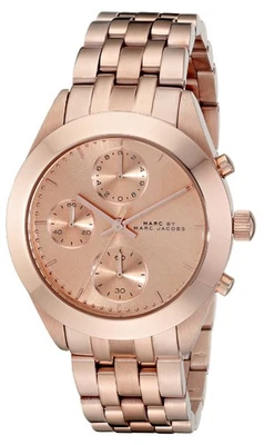 Marc by Marc Jacobs Women's MBM3394 Rose Gold-Tone Stainless Steel Watch with Li - Image 1 of 3