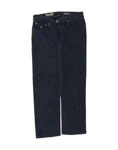 MARLBORO CLASSICS Mens Straight Jeans W34 L29 Navy Blue Cotton CG05 - Picture 1 of 3
