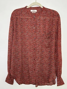 Isabel Marant Etoile Women's Long Sleeve Viscose Career Office Button Blouse 36 - Picture 1 of 10