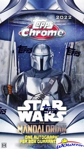2022 Topps Star Wars The Mandalorian CHROME BESKAR Edition Sealed HOBBBY Box - Picture 1 of 1