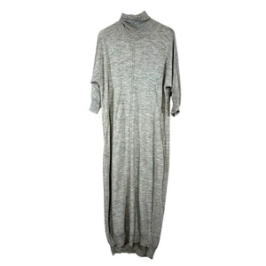 CREA CONCEPTS Alpaca Wool Blend Midi Maxi Dress Lagenlook Womans 38 - Picture 1 of 13