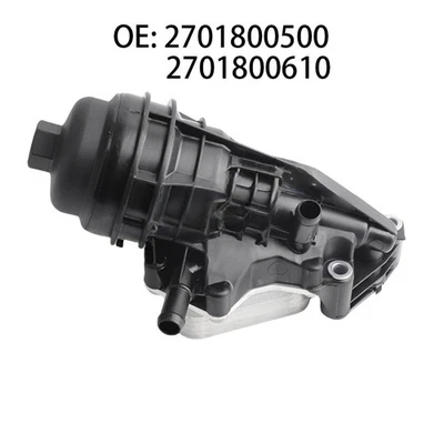 Oil Filter Base Assembly For Mercedes For 2701800500 Easy Installation - Image 1 of 4