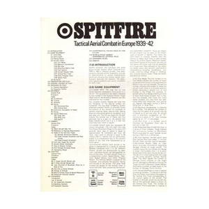 SPI Wargame Spitfire Bag VG - Picture 1 of 1