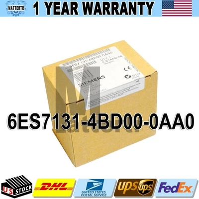 New Siemens 6ES7131-4BD00-0AA0 6ES7 131-4BD00-0AA0 SIMATIC DP 5 ELECTRON MODULES - Image 1 of 4