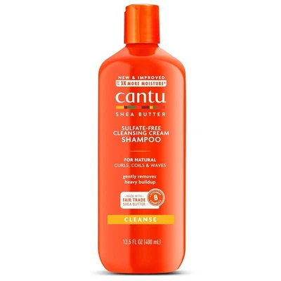 Cantu Sulfate-Free Cleansing Cream Shampoo, 13.5 Fl Oz - Image 1 of 4