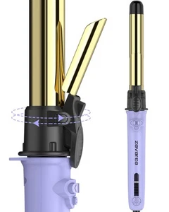 Rotating Curling Iron 1 inch for All Hair Types-Rapid Heating Automatic Curli... - Picture 1 of 9
