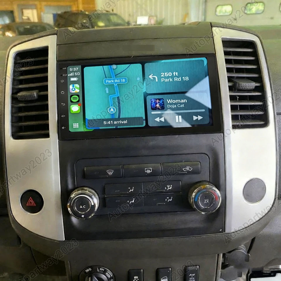 Radio estéreo Android 15 GPS FM AUTO reproductor para Nissan Frontier Carplay 2010-2021 Foto 1 de 4