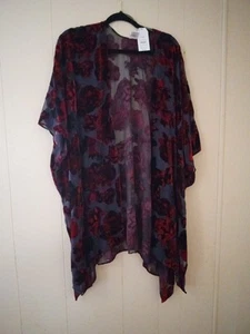 Velvet Burnout Layering Red - Picture 1 of 2