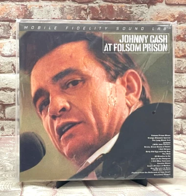 Johnny Cash "At Folsom Prison" - 180g - 45RPM Vinyl - 2 LP - NUMBERED - "MFSL" - Image 1 of 4