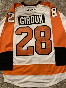 Claude Giroux NHL SIGNIERT PHILADELPHIA FLYER maßgeschneidert Hockey TRIKOT Autogramm - Bild 1 von 3