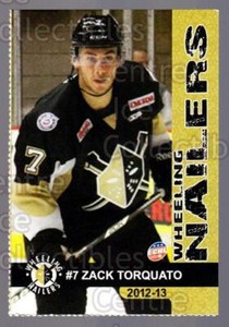2012-13 Wheeling Nailers #21 Zack Torquato