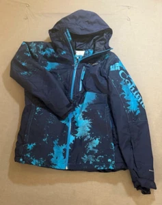 Chaqueta Columbia Timberturner II Adulto M Azul Cremallera Mangas Largas Con Capucha Para Hombre Nueva Sin Etiquetas - Imagen 1 de 12