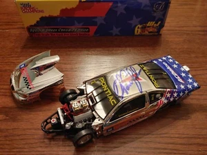 NHRA 1/24 RC2 WARREN JOHNSON AUTOGRAPHED 2004 SILVER CHROME PRO STOCK 1/252 - Picture 1 of 7
