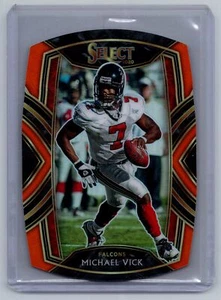 Panini Select #217 2020 Michael Vick Orange Prizm troquelado - Imagen 1 de 2