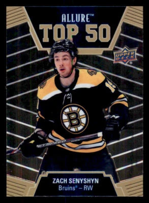 2019-20 Upper Deck Allure Top 50 #T5022 Zach Senyshyn - Image 1 of 2