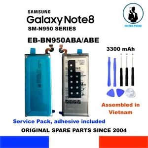 ORIGINAL BATTERY SAMSUNG GALAXY NOTE 8 SM-N950 SERIES EB-BN950ABE 3300mAh OEM - Photo 1 sur 9