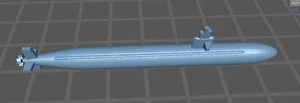 Submarine, Attack  - Los Angeles Class - Early - USN - Wargaming - Axis and Alli - Picture 1 of 5