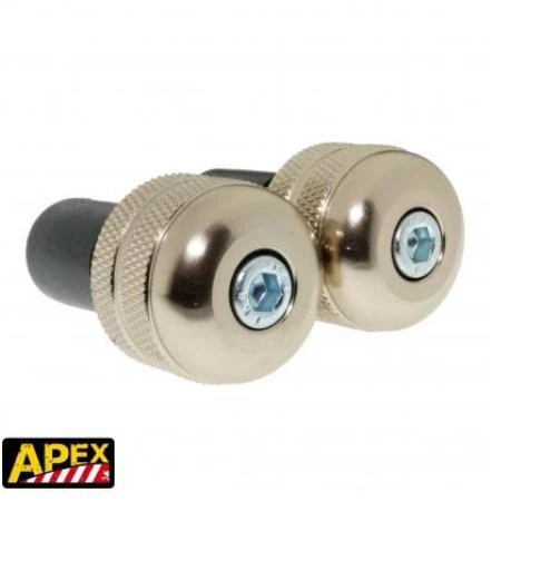 Contrappesi per manubri universali - Misura 17,5 mm - Colore Titanio K.M. - Immagine 1 di 1