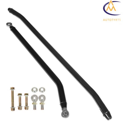 1 Set Crossover Steering Kit Heavy Duty Fit For Jeep Cherokee XJ 1984-2001 Black - Image 1 of 4