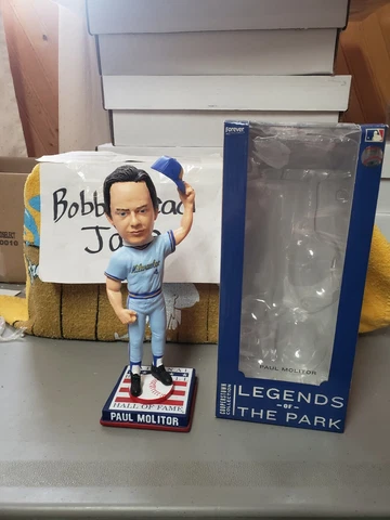 NIB 2013 PAUL MOLITOR MILWAUKEE BREWERS BOBBLEHEAD FOCO MLB HOF EXCLUSIVE #3/360 Cover