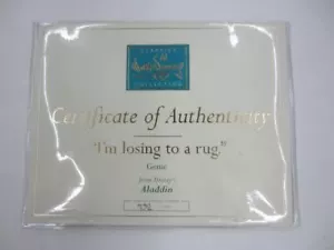 WDCC I'M LOSE TO A RUG COA from Aladdin Limited Edition - Bild 1 von 2