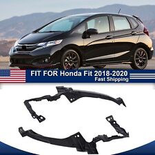 Pair Front Headlamp Headlight Brackets Support Retainers For Honda Fit 2018-2020