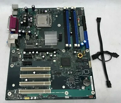 FUJITSU D2156-A11 GS Motherboard LGA775 DDR2 Intel Pentium 4 2.8G Bad Caps PARTS - Image 1 of 4