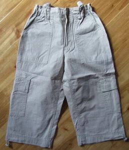 Cherokee Khaki Girls 7  Straight 6 Pockets Capri Pants Great Preowned Condition - Picture 1 of 3