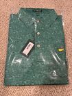 2024 Masters Tournament Peter Millar Performance Polo Print Trophies Large L Nwt