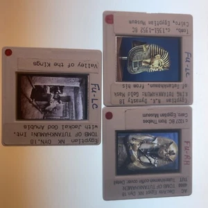Tomb Of Tutankhamen - 3 Egyptian 35mm Art Slides - Picture 1 of 4