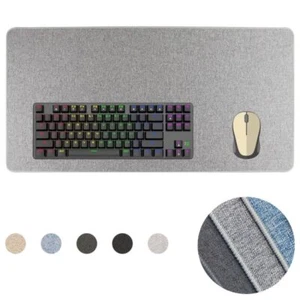Rubber Keyboard Mice Mat Non-slip Writing Pad Modern Mouse Pad  Home Office - Afbeelding 1 van 11