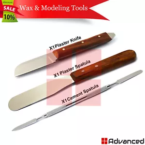 Dentallaborspatel Putz Alginat Messer Zementspatel Wachs Modellierungsset - Bild 1 von 4