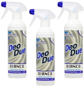 Kit 3x Deo Due BIANCO 500ml - DeoDue Deodorante Profumatore Ambiente ChimiClean - Foto 1 di 1