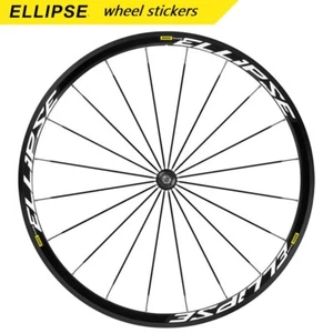 Zweirad Set Carbon Aufkleber für Mavic ELLIPSE Felge Rennrad Festrad Aufkleber - Bild 1 von 9