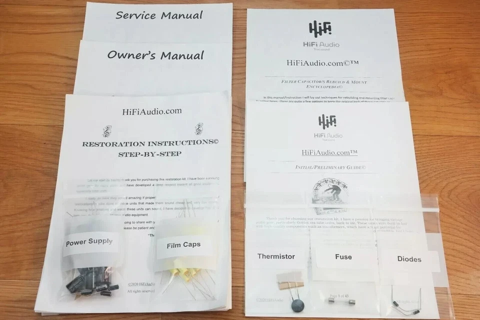 EICO 460 restoration Oscilloscope upgrade rebuild kit capacitor - Image 1 of 4