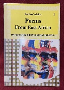 Poems From East Africa - David Cook & David Rubadiri Paperback Book. L1