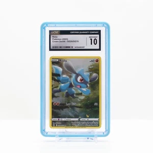 Pokemon Riolu #GG26 Crown Zenith 2023 Full Art Galarian Gallery - CGC 10 - Bild 1 von 4
