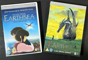 Tales from Earthsea 2 disc DVD Release Region 2 Studio Ghibli Goro Miyazaki - Picture 1 of 6