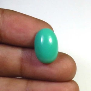 Green Chrysoprase Oval Gems 15.5x10.5m 8cts Natural Chrysoprase Cabs Loose CY-32 - Imagen 1 de 10