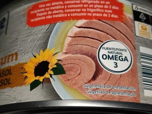31.75 oz Can of Tuna Fish in Sunflower Oil Portugal 1.98 lbs - 900g - Bild 1 von 6