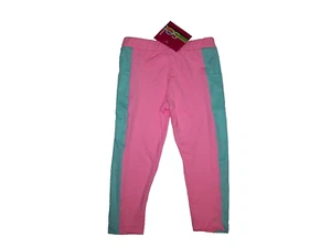 Set Boutique Girls Athleisure Lila Leggings Pink/Turquoise Size XS (6-8) NWT - Picture 1 of 2