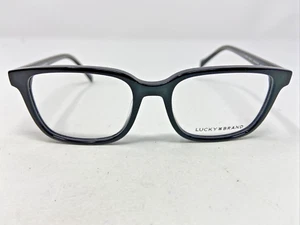 Lucky Brand D819 BLACK 48-16-135 Black Crystal Full Rim Eyeglasses Frame KA31 - Picture 1 of 8