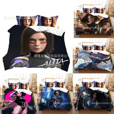 Alita: Battle Angel 3D Bedding Set Duvet Cover Comforter Cover Set Pillowcases