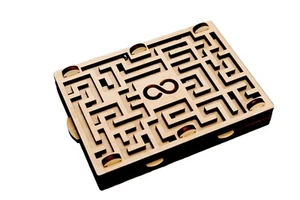 Daetilus Hidden Compartment Maze Puzzle Box - Picture 1 of 7