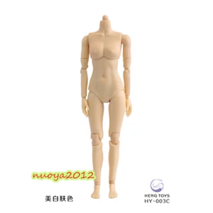 1/12 Female Action Figure Body Pale Small Bust HY-003C For 6inch Doll Anime - Picture 1 of 6
