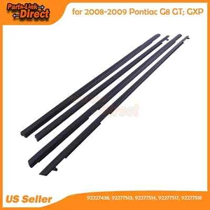 4X Lower Door Window Reveal Molding Weatherstrip For 08-09 Pontiac G8 GT GXP NEW - Picture 1 of 22