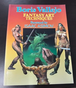 Boris Vallejo Fantasy Art Techniques Trade Paperback 1985 Softcover - Picture 1 of 5